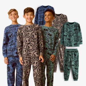 ست بلوز شلوار راحتی پسرانه دخترانه برند نکست کد8700