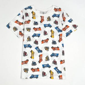 تیشرت بچه گانه پسرانه خارجی طرح ماشین