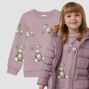 پلیور دخترانه بچگانه گرم توکرکی اولیور کد199