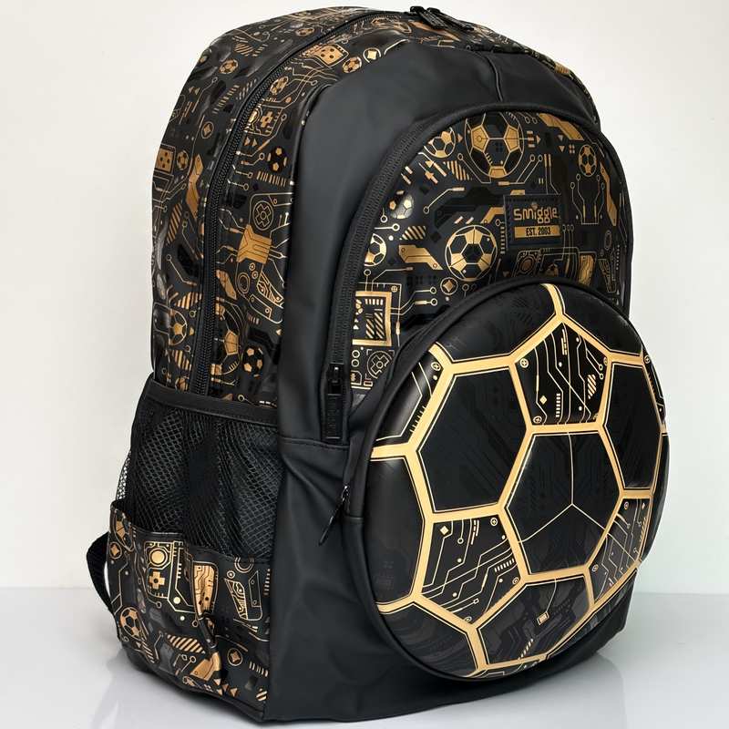 کوله پشتی اسمیگل طرح توپ طلایی smiggle