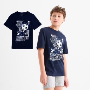 تیشرت پسرانه سی اند ای طرح توپ کد536