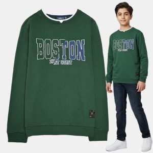 پلیور پسرانه اسپرت نوجوان طرح بستون کد644