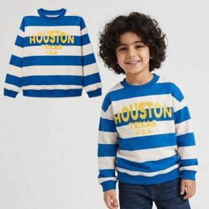 پلیور پسرانه اسپرت دورس فرانسوی طرح راه‌راه کد697