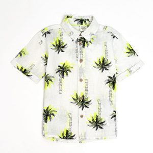 پیراهن مجلسی پسرانه آستین بلند کول کلاب کد832