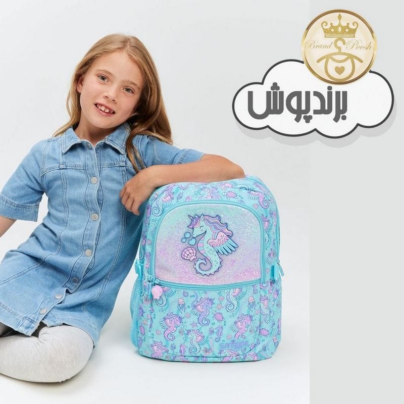 کوله پشتی دخترانه یونیکورن برند اسمیگل SMIGGLE