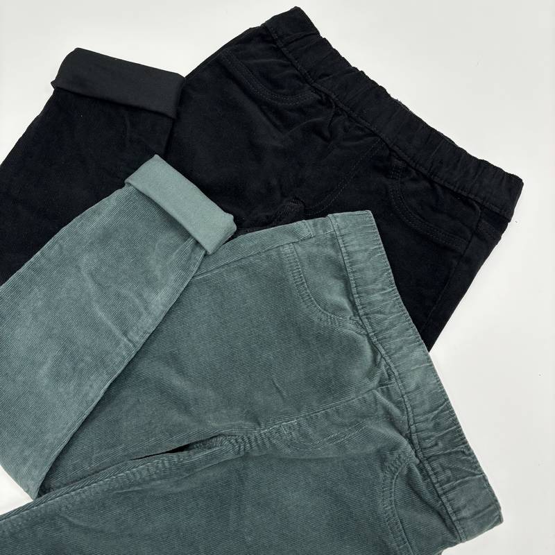 شلوار دخترانه مخمل کبریتی برند H&M