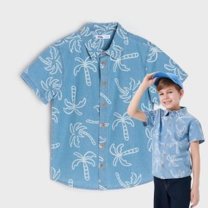 پیراهن بچه گانه پسرانه آستین کوتاه کد912