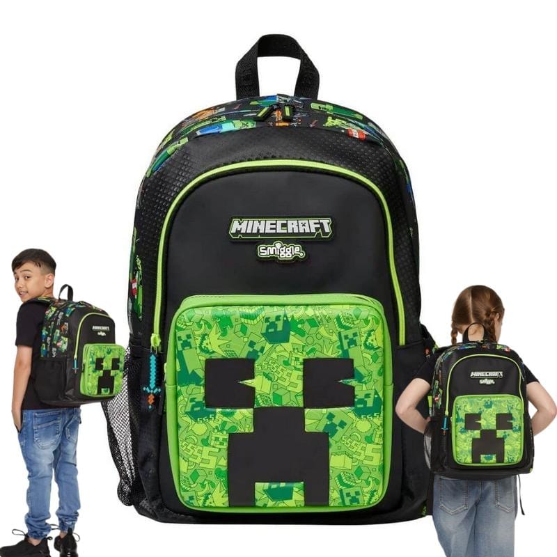 کوله پشتی بچه گانه ماینکرفت برند اسمیگل کد020