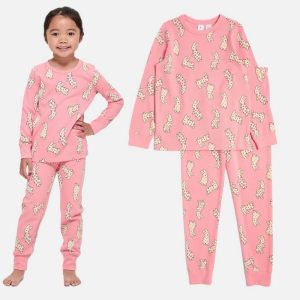 ست بلوز و شلوار راحتی دخترانه طرح خرگوش کد0018