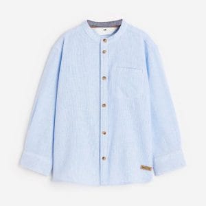 پیراهن پسرانه مجلسی برند اچ اند ام کدb116