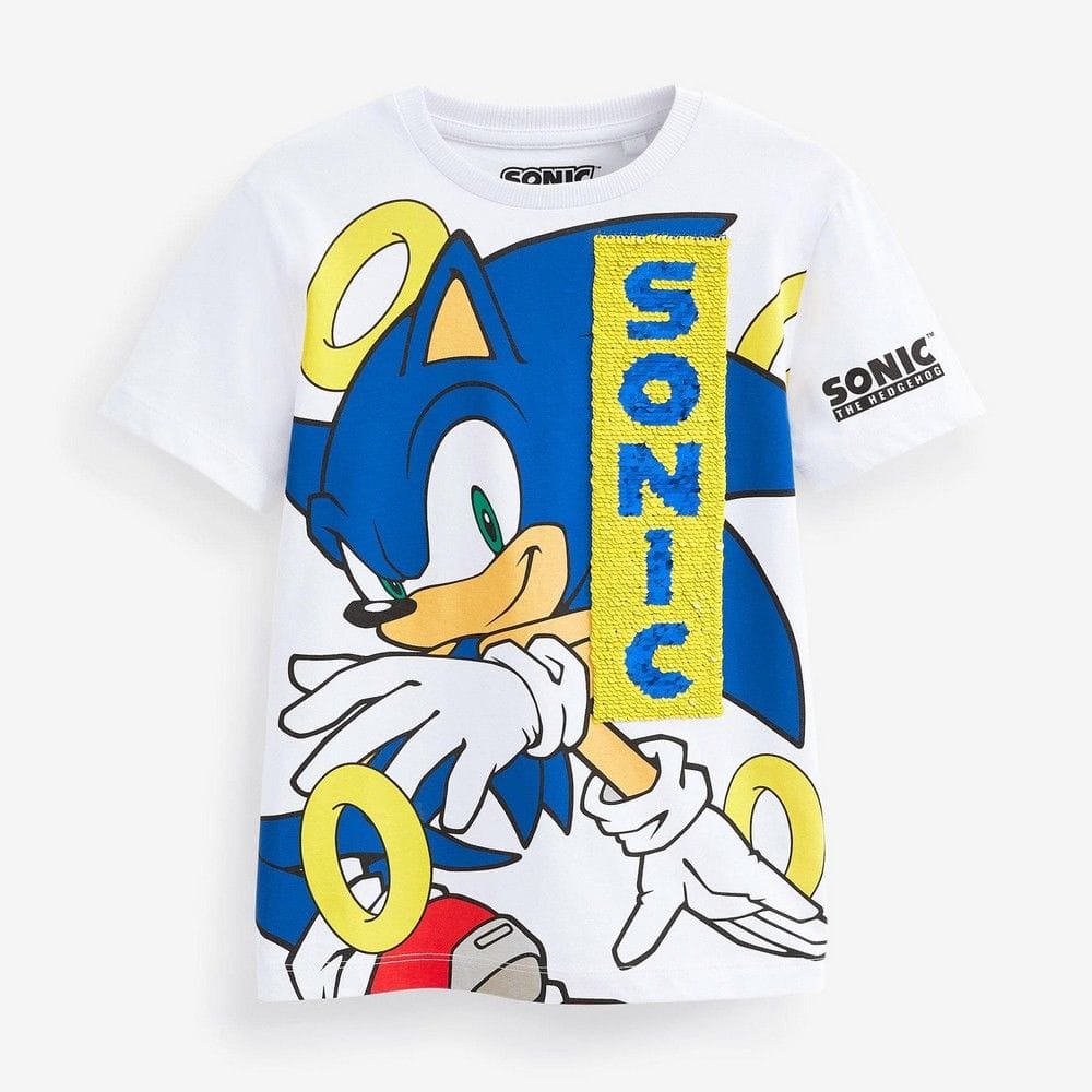 تیشرت پسرانه طرح سونیک