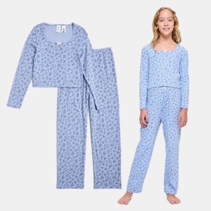 ست بلوز و شلوار راحتی دخترانه برند Youth