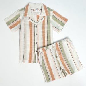 ست بچه گانه پیراهن و شلوارک کد9109
