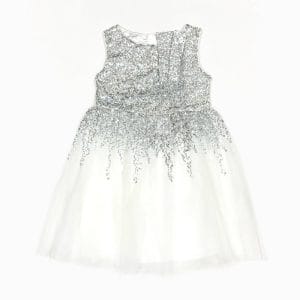 پیراهن بچه گانه دخترانه مجلسی مدل تور کد0381