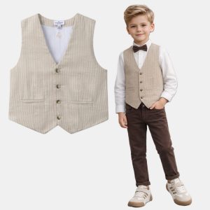 جلیقه بچه گانه پسرانه مجلسی برند Sergent Major